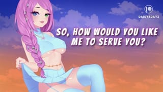 Submissive Flight Attendant Eagerly Serves your every need [service Sub] [animated] [audio Hentai]