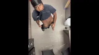Stroking this Dick in the Break Room Til I Nut 💦