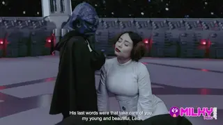 CUM WARS: Master YODA Fucks Princess Leia
