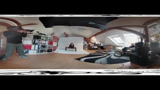 Teressa Bizare Noir 01 - Backstage before Masturbation 3DVR 360 UP-DOWN