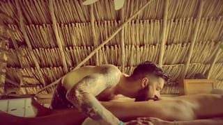A Massage with a Happy ending on the Beach