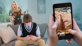 Busty Religious Step Mom Christie Stevens Lets Step Son Stick his Massive Cock in her Ass - AnalMom