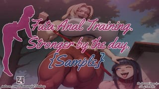 [SAMPLE] FUTA ANAL TRAINING. STRONGER BY THE DAY. DILDO HERO
