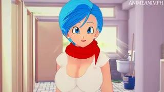 Fucking Bulma from Dragon Ball Super until Creampie - Anime Hentai 3d Uncensored