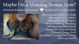 F4M Audio Roleplay - Morning Sex with your new Girlfriend - Improvised Erotic Roleplay