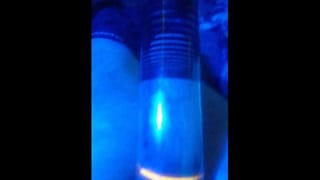 Pumping Dick and Balls under Blue Light - Pornhub Gay