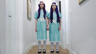 Full Video - Step Sisters Jessae Rosae & Val Steele Fuck One Guy In The Shining Parody - SisLovesMe Full Video