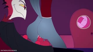 Stolas and Blitz from Helluva Boss having Sex - Pornhub Gay