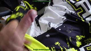 Quick Jerk off on new Oneal Mx Jersey - Pornhub Gay