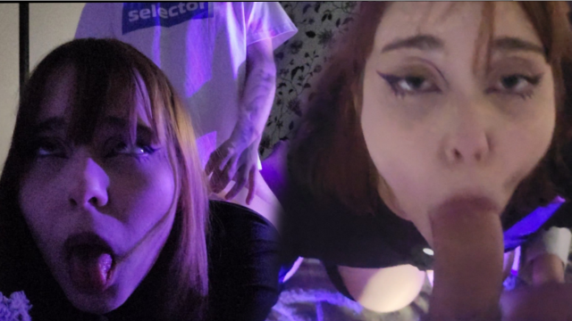 POV with my Cute Goth Gamer GF after Mario Kart