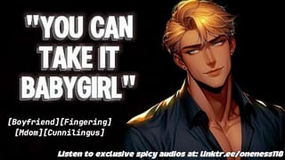Rough Daddy makes you Cum your Stress away | Male Moans | Boyfriend | ASMR Audio Roleplay