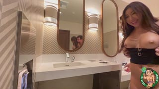 Starting a Family Nicole Doshi "will you Breed Me???" Public Beverly Hills Changing Room with Celtic IRON