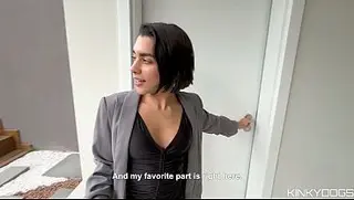 Fablazed porn video – Beautiful big ass real estate agent shows her skills to close a deal!