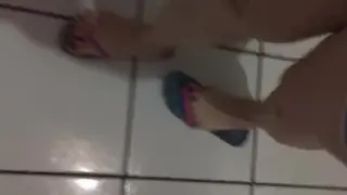 Walking Wearing Havaianas (top View) @tici_feet IG Ticii Feet Tici Feet Ticii_feet