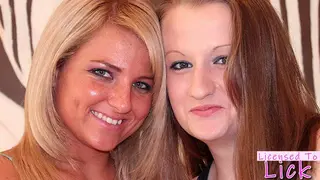 LICENSED TO LICK - Cute Lesbian comes out to GF Seduction