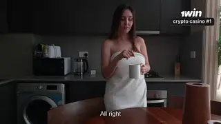 Stepson comes Home to Lonely Stepmom – Massage Turns into Hard Doggy