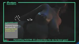 Woman Gets Tipped for Breast, Ass, and Belly Expansion