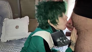My Hero Academia Aizawa x Deku Villain's Quirk gives Deku a Tight Pussy