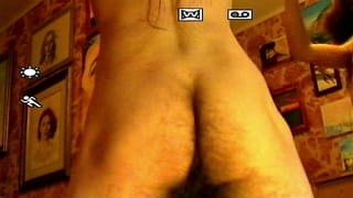 Hairy Man Show Ass with Anal Plug - Pornhub Gay