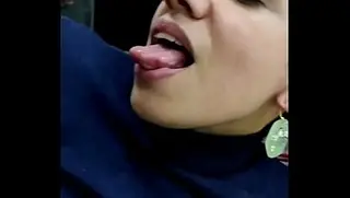 Quickie! Cum on her favorite chocolate!