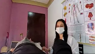I had an unexpected erection in front of the nurse and she noticed.