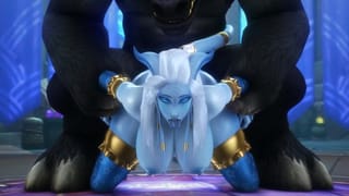 Tauren Fuck Big Ass Draenei - Warcraft , Noname55