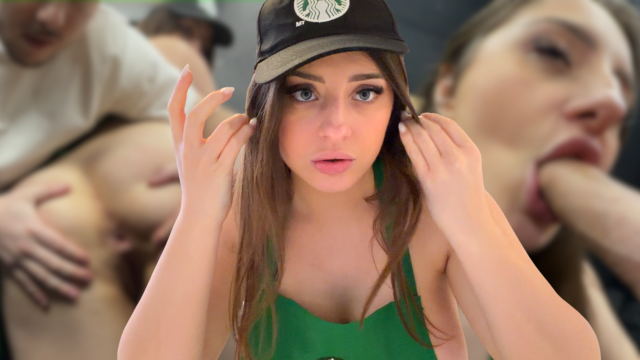Facefucking, Deep Throat, Pussy Licking and Rough Sex with the Big Ass Barista and her Big Boobs - Luna Doll