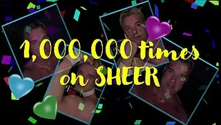 1 000 000 THANKS TO ALL MY SHEER FANS AROUND THE WORLD