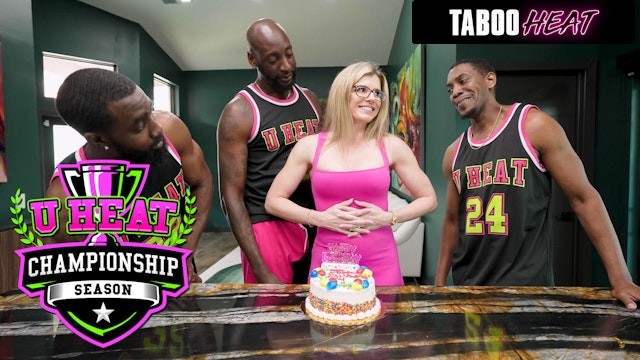 TABOOHEAT Cory Chase Gets Airtight DP from 3 Monster Cocks for her Birthday