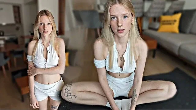 Yoga Instructor Fucks Cute Kuporovaa Krupa During Her First Class