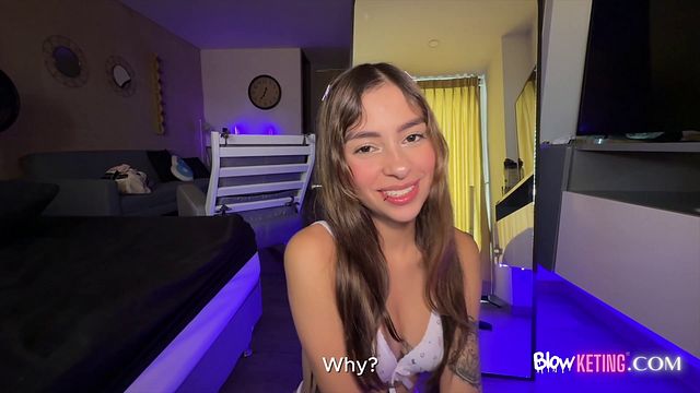 The Beautiful Elipetitt gives the best Blowjob ever again and Ends up Fucking.
