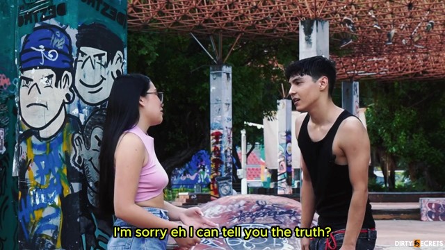 I'M GOING TO FUCK a HANDSOME GUY I MET BY ACCIDENT IN THE PARK