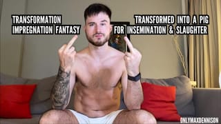 Transformed into a Pig for Insemination & Slaughter - Pornhub Gay