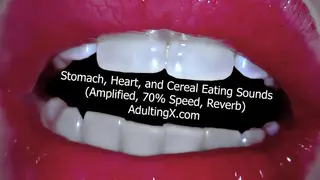 Stomach porn video – Giantess Eating Sounds ASMR - Audio only - Sophie Adulting