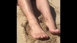 Day at the Beach with mr Manlyfoot - Pornhub Gay