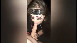 Goth Girl gives Akatskui Member Head