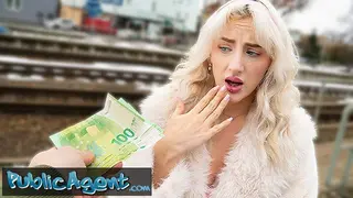 Cupless Bra porn video – "but i'm not Wearing a Bra Today" - Public Agent