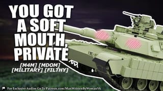 Suck your Commanding Officers Cock in an M1 Abram’s Tank [M4M] [MDOM] [MILITARY] - Pornhub Gay