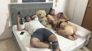 I Fuck my Hot Girlfriend in Front of my Stepdad