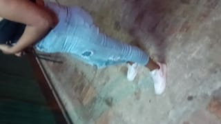 21 Year old Chica Caught on the Street after the Party we Fucked in a Public Motel