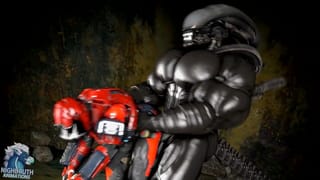 Buff Xenomorph Spartan Fuck - Pornhub Gay