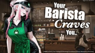 "barista FUCKS you after Hours~" [F4M] [F4F] [two Endings] Audio Roleplay | GF ASMR | Preview