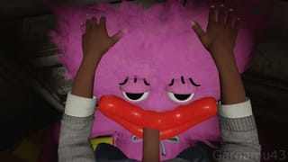 Poppy Playtime Kissy Missy Blowjob Cum in Mouth