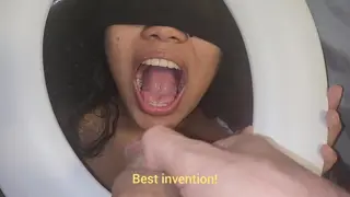 A new Human Toilet with Private Flush I 07/14/2023
