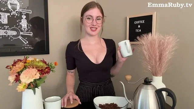 Emma Ruby Asmr porn video – Asmr Joi * Sexy Tattooed Barista Gives You a Countdown to Cum * Emma