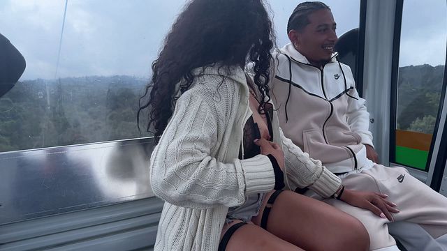 Hooking up with a BBW Latina on the Cable Car