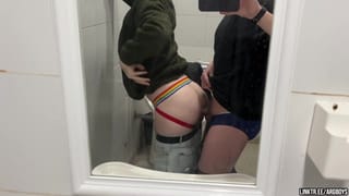 Used in a Public Toilet like a Fucktoy - Pornhub Gay