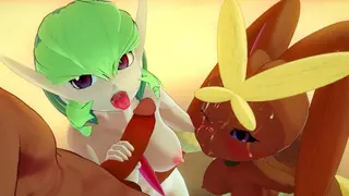 POV: you used the Multi Exp to Fuck your whole Pokemon Team - Anime Hentai Furry 3d Compilation