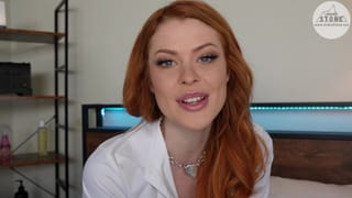 Sexy Redhead College Co-ed Elly Clutch Seduces her Tutor