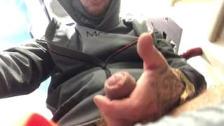 BRITISH LAD PUBLIC TRAIN WANK AronBainXXX - Pornhub Gay